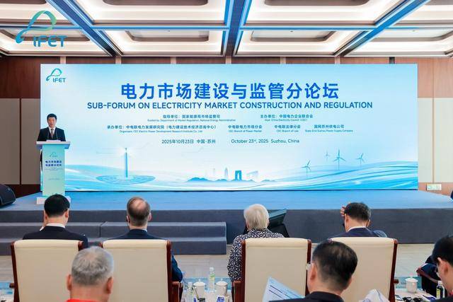 2025國際能源變革論壇電力市場建設與監管分論壇舉辦:電力能源
